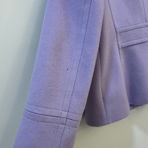 J. Crew Women's Light Purple Peacoat - Picture 7 of 12